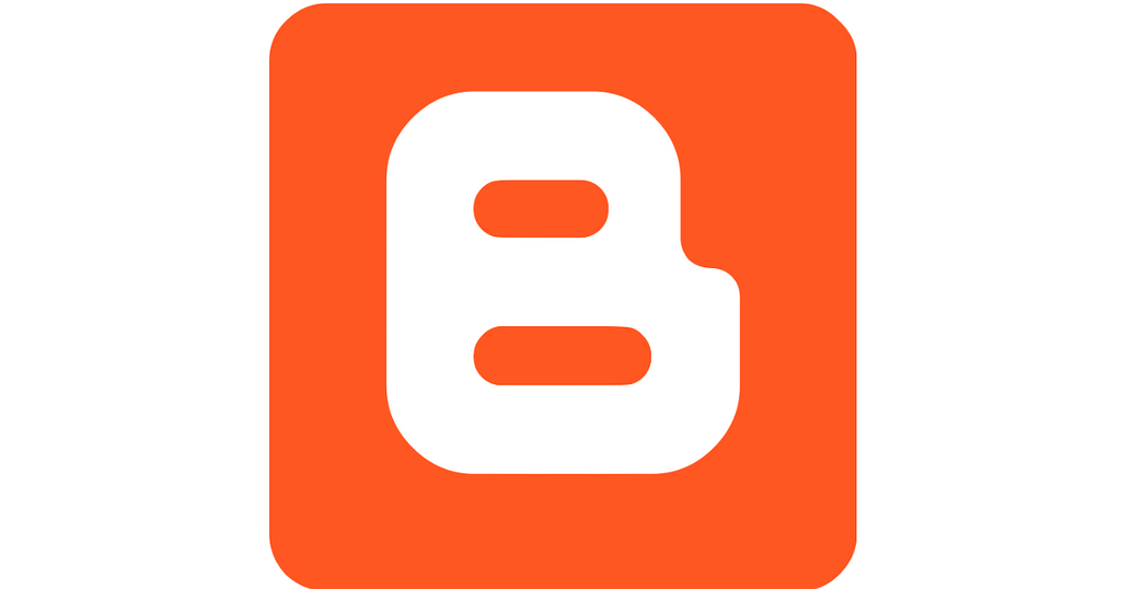 Best Free Blogging Platform- Logo of Blogger on computer screen