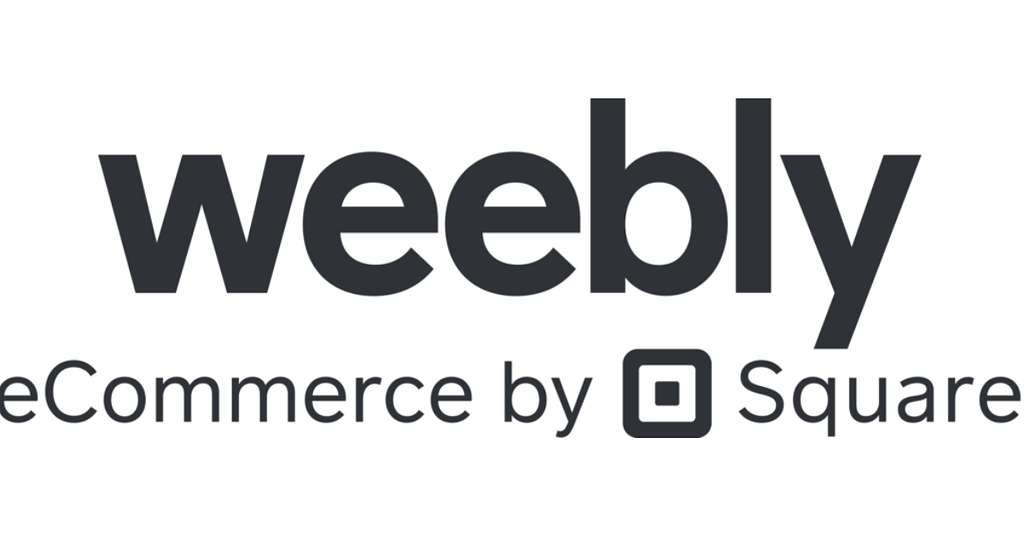 Best Free Blogging Platform- Logo of Weebly blogging platform on screen