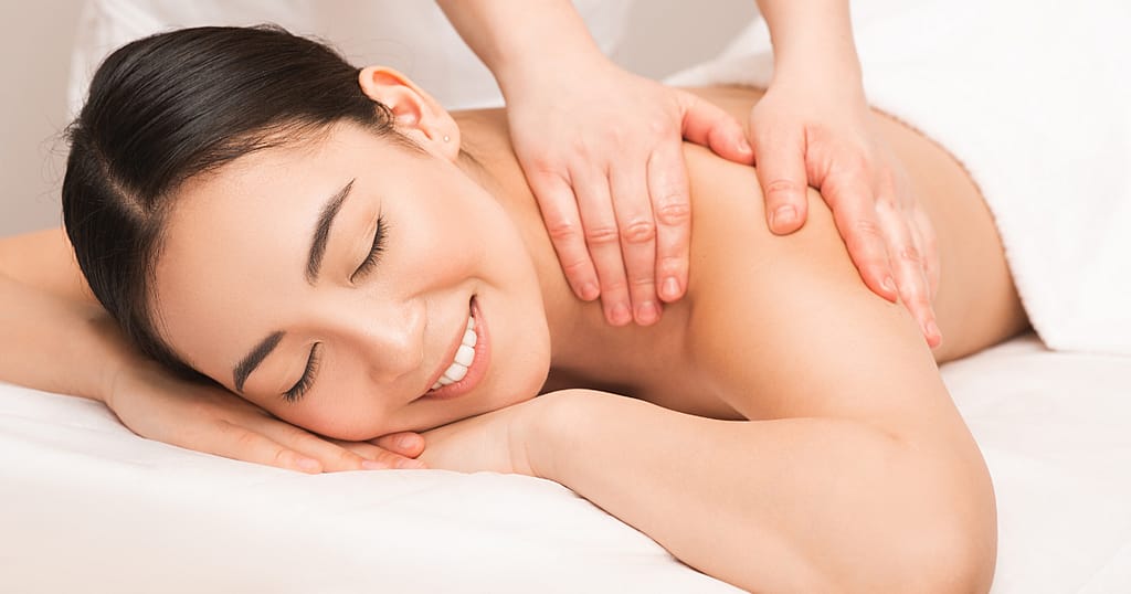 Health Sub-Niches- A Picture of a Woman Having a Massage