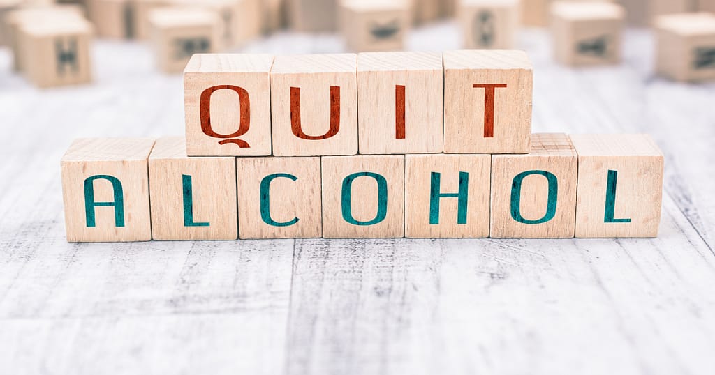 Health Sub-Niches-A Picture Depicting Quitting Alcohol