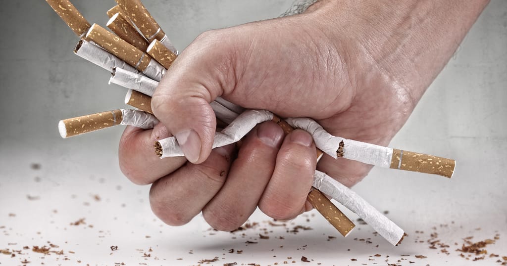Health Sub-Niches- A Picture That Depicts Quitting Cigarette