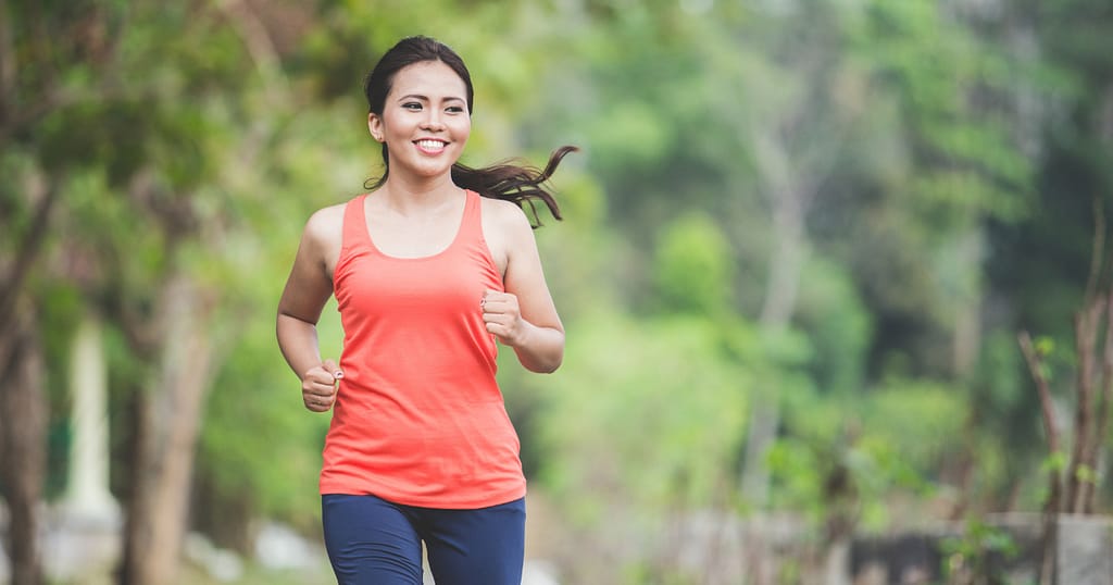 Health Sub-Niches-A Picture of a  Woman Running
