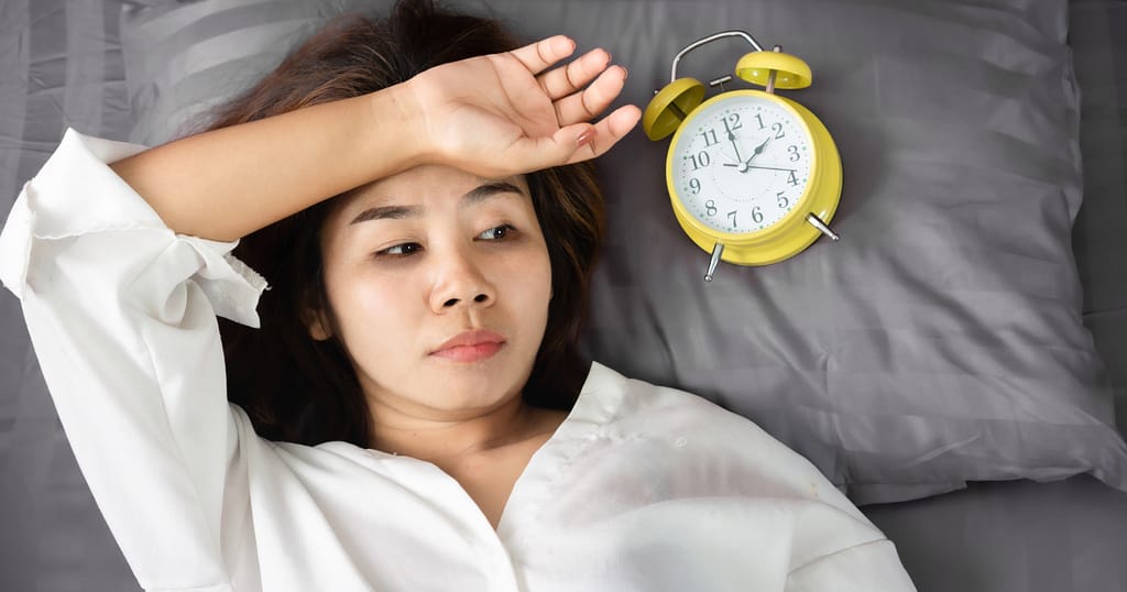 Health Sub-Niches- A Picture of a Woman With Sleep Difficulties